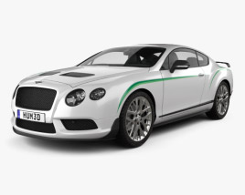 Bentley Continental GT3-R 2018 3D模型