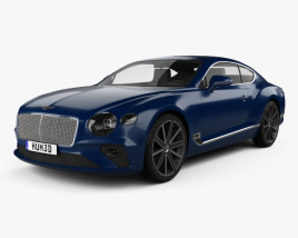 Bentley Continental GT 2021 3D 모델 