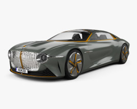Bentley EXP 100 2020 3D 모델 