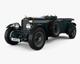 Bentley Speed Six 1933 3D model