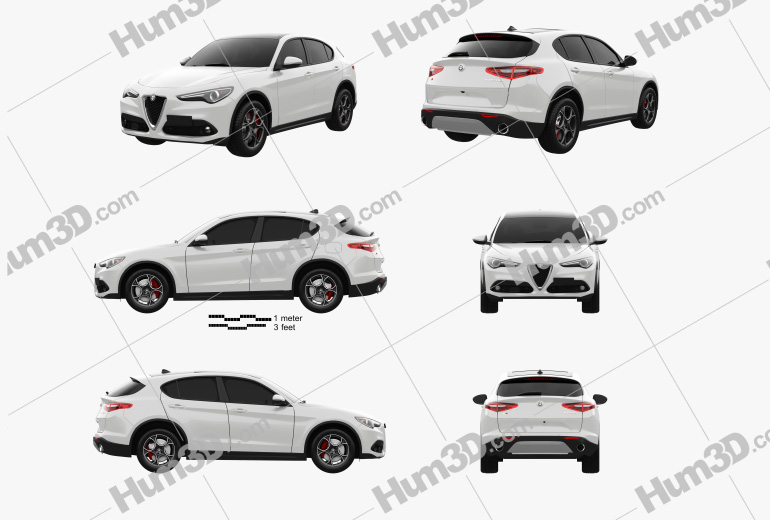 Alfa Romeo Stelvio Q4 2020 Blueprint Template