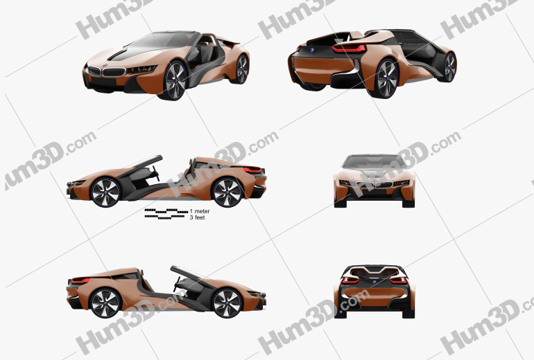 BMW i Vision Future Interaction 2019 Blueprint Template
