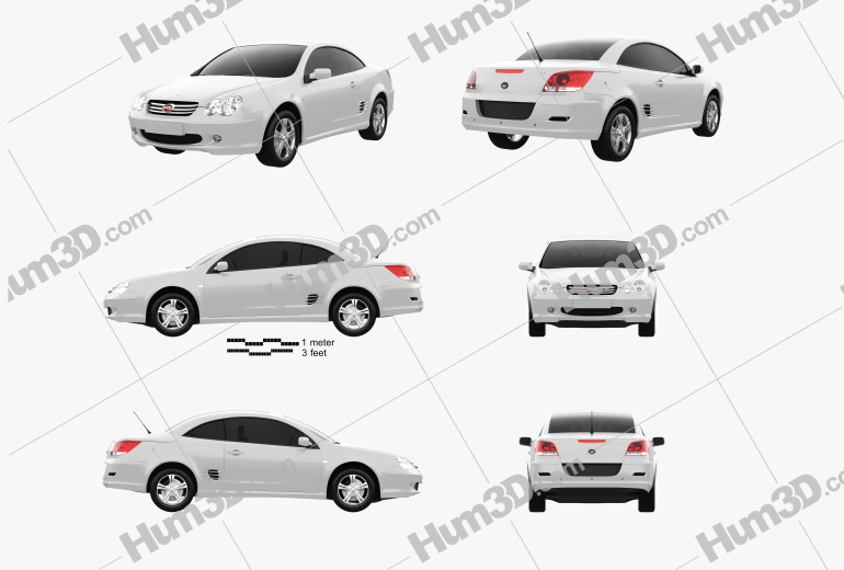 BYD F8 2015 Blueprint Template