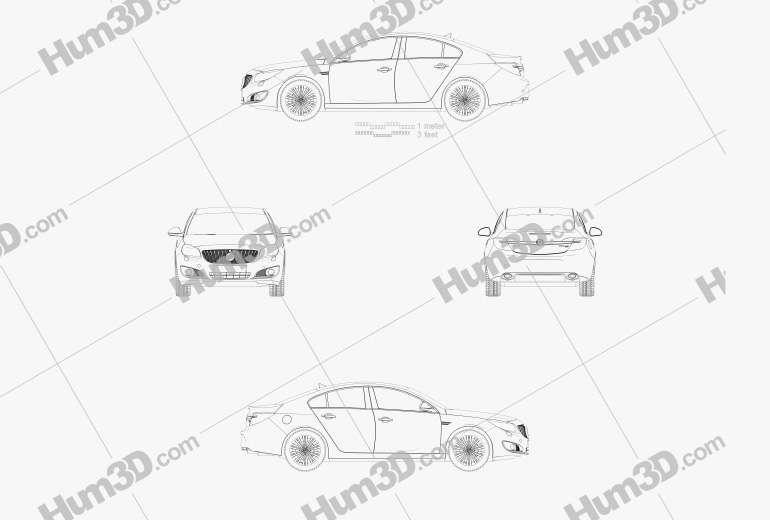 Buick Regal 2016 Blueprint