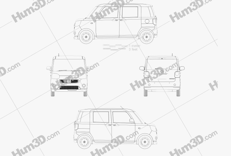 Daihatsu Move Canbus 2020 Blueprint