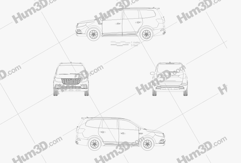 DongFeng Fengxing SX6 2019 蓝图