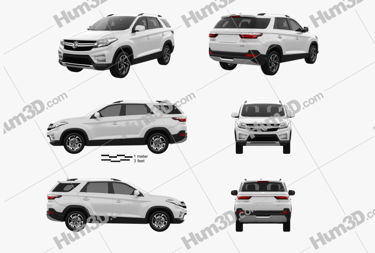 DongFeng Fengxing S560 2021 Blueprint Template
