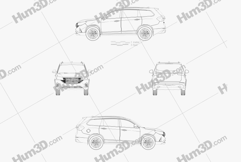 DongFeng Forthing T5L 2022 Blueprint