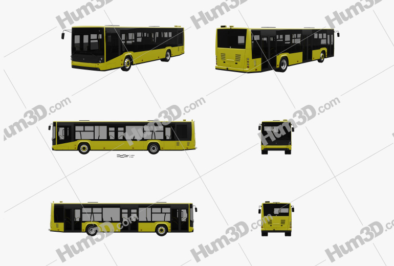 Electron A185 bus 2014 Blueprint Template