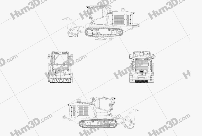 FAE PT-175 Tracked Carrier 2022 Blueprint