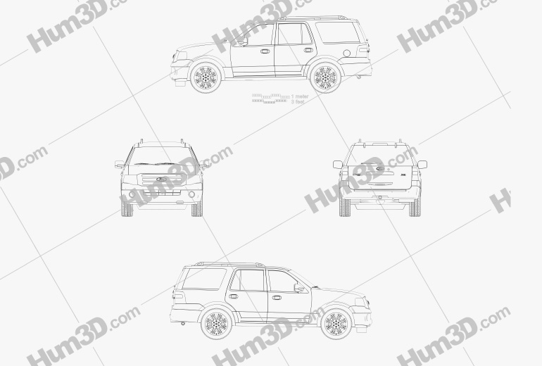 Ford Expedition Limited 2014 Blueprint