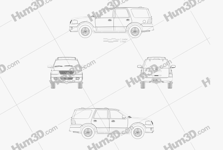 Ford Expedition 2006 Blueprint