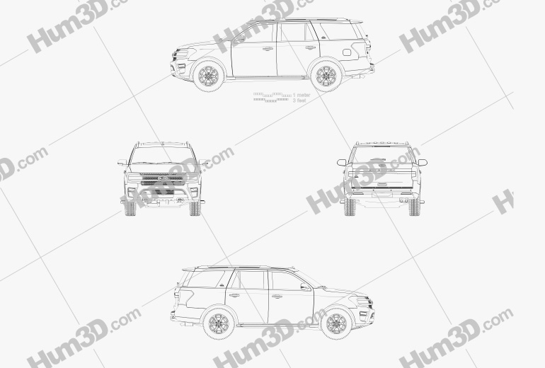 Ford Expedition Timberline 2022 Blueprint