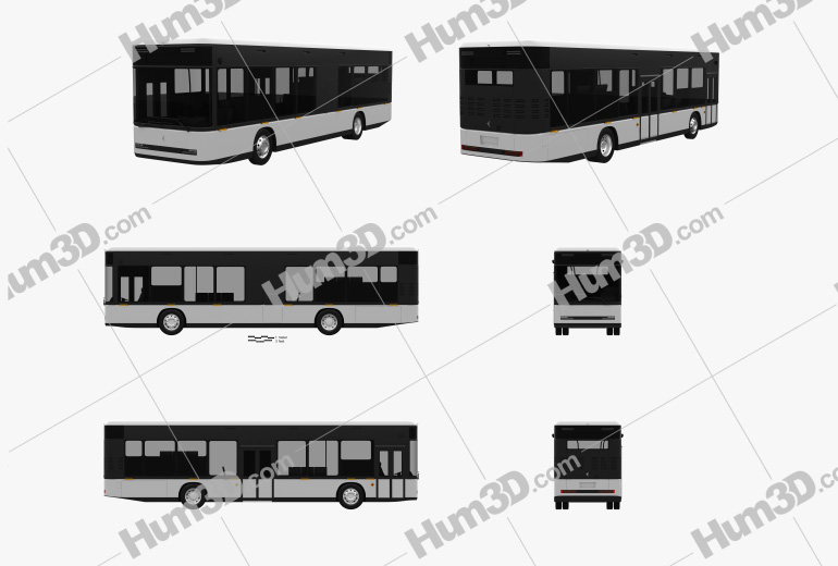 Foxconn Model T bus 2022 Blueprint Template
