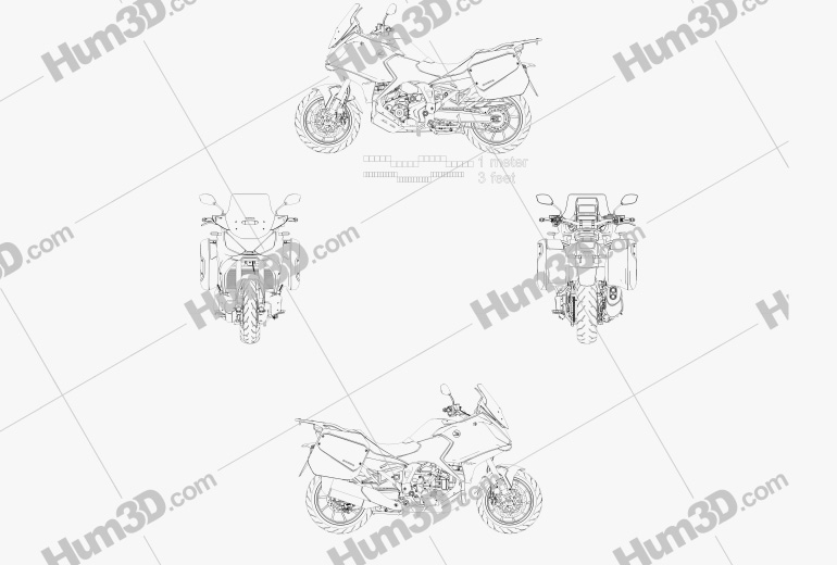 Honda NT1100 2022 Blueprint