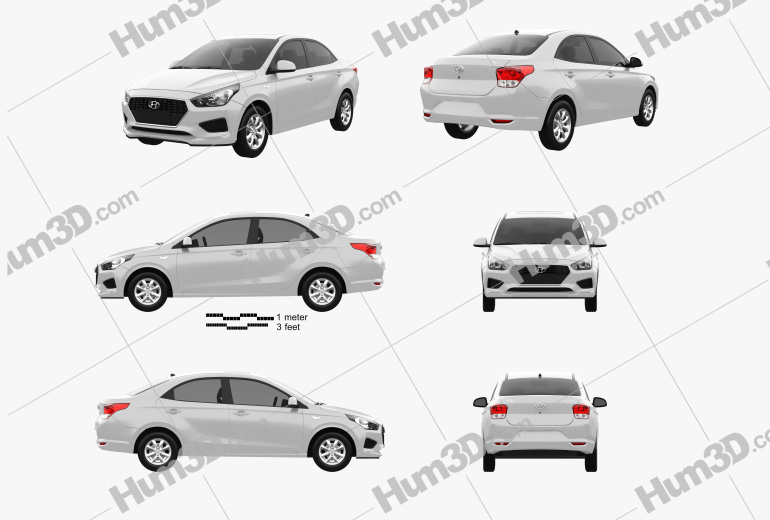 Hyundai Reina 2022 Blueprint Template
