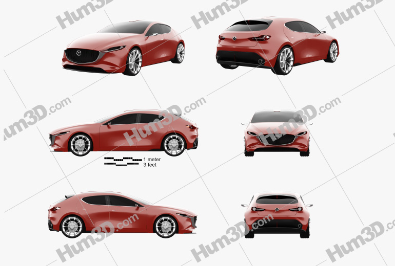 Mazda Kai 2017 Blueprint Template