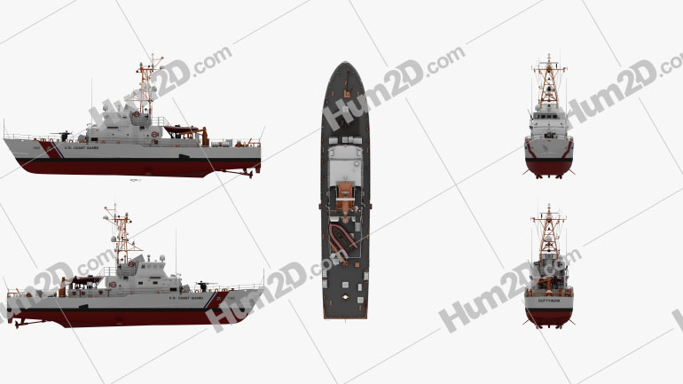 Island-class patrol boat Blueprint Template