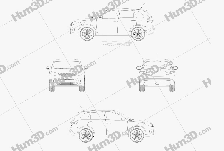 Suzuki Vitara (Escudo) 2017 Blueprint
