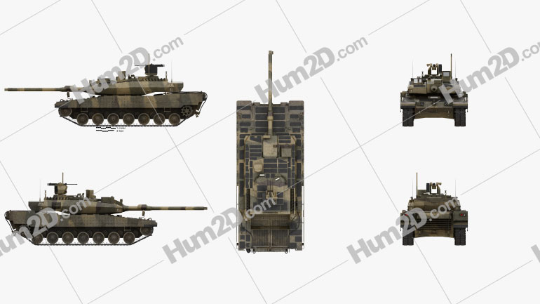 Altay Tank Blueprint Template