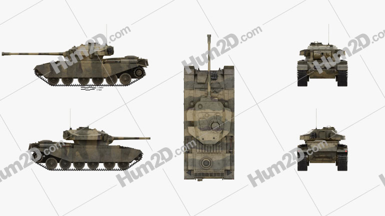 Centurion Tank Blueprint Template