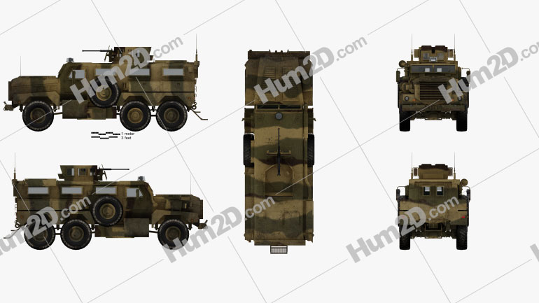 Cougar HE Infantry Mobility Vehicle Blueprint Template