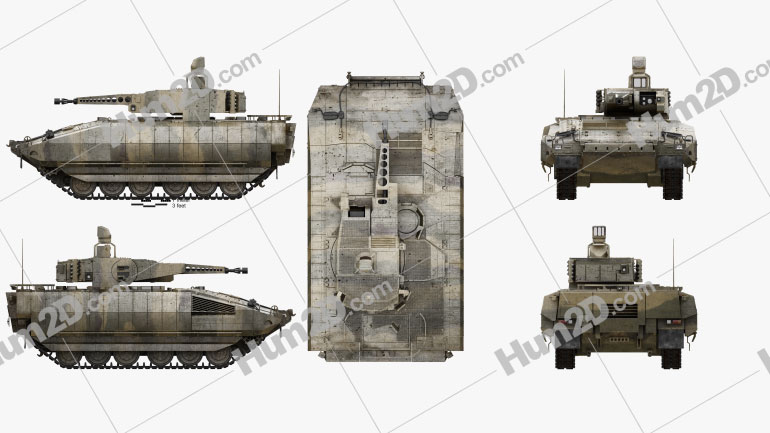 Puma (IFV) Infantry Fighting Vehicle Blueprint Template