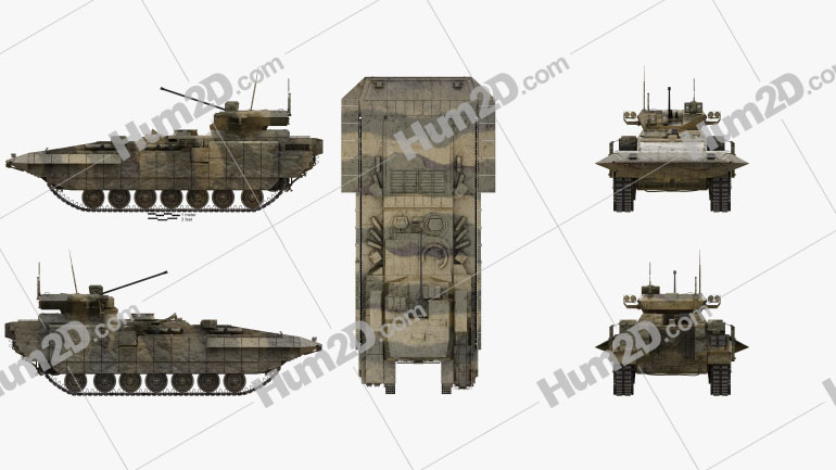T-15 Armata Blueprint Template