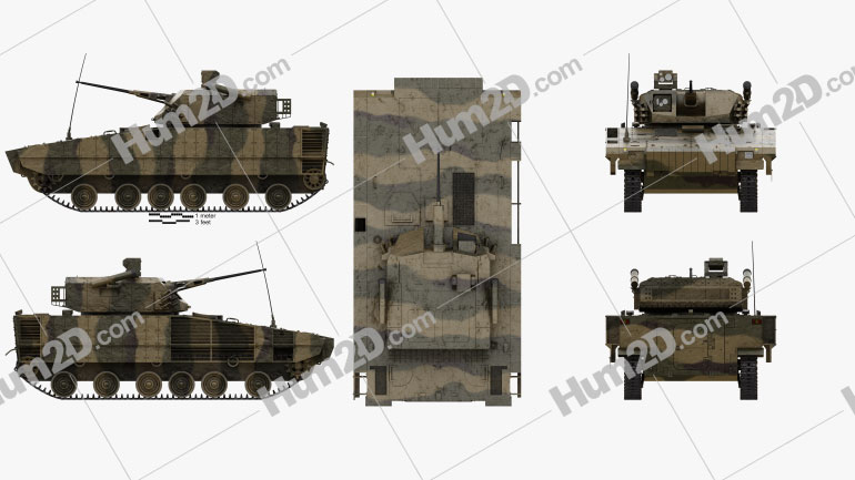 VN17 Infantry Fighting Vehicle Blueprint Template