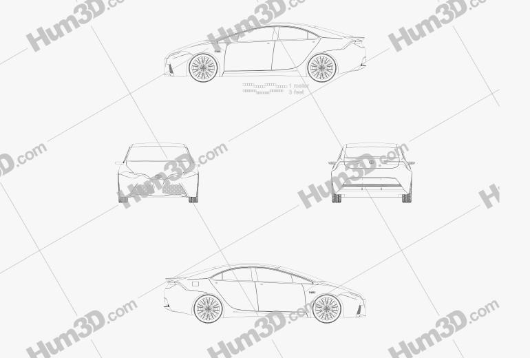 Toyota NS4 2016 Blueprint
