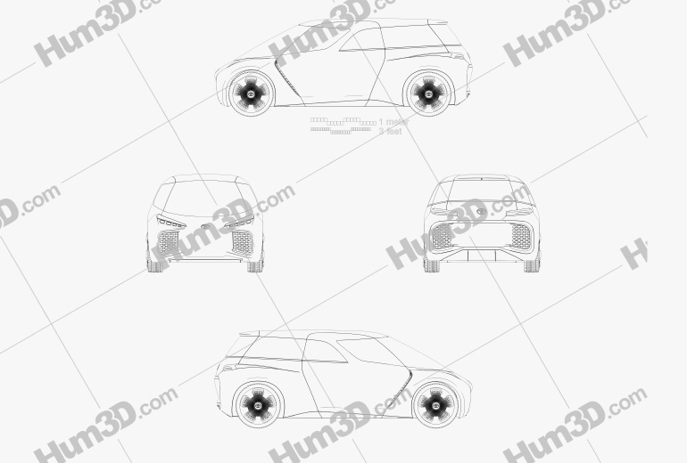 Toyota Rhombus 2022 ブループリント