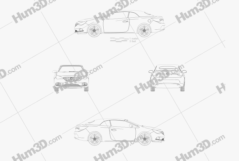 Vauxhall Cascada 2013 設計図