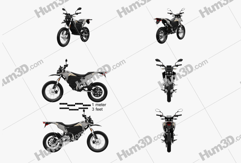 Zero-Motorcycles FX 2022 Blueprint Template