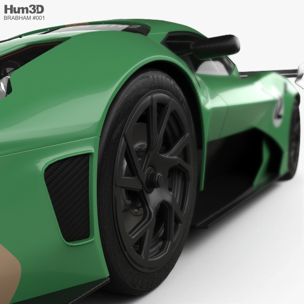 Brabham BT62 2021 3D model - Download Vehicles on
