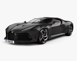 Bugatti La Voiture Noire 2021 3D model