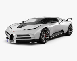 Bugatti Centodieci 2023 3D model