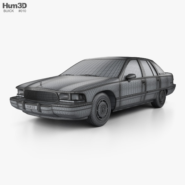 Buick Roadmaster セダン 1996 3Dモデル