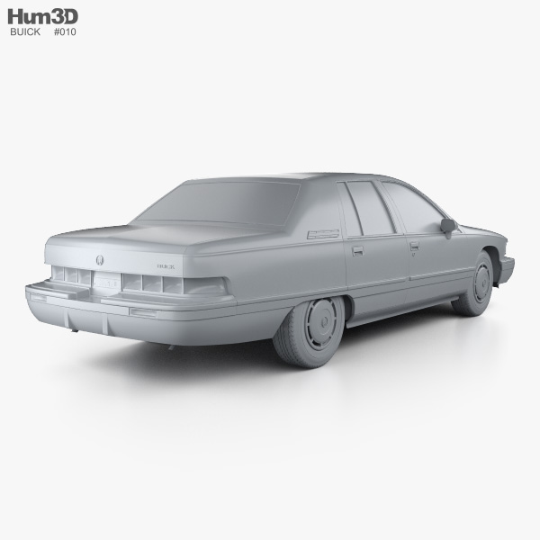 Buick Roadmaster セダン 1996 3Dモデル