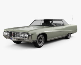 Buick Electra 225 Custom Sport Coupe 1969 3D-Modell