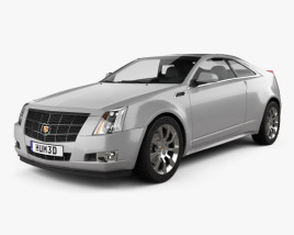 Cadillac CTS 2015 3D 모델 
