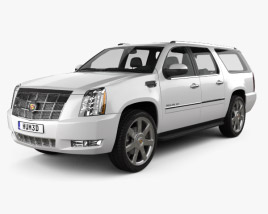 Cadillac Escalade ESV 2013 3D 모델 