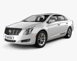 Cadillac XTS 2016 3D 모델 