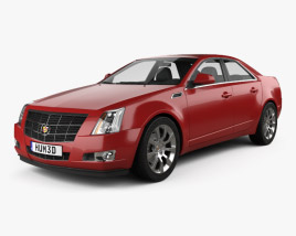 Cadillac CTS 2013 3D模型