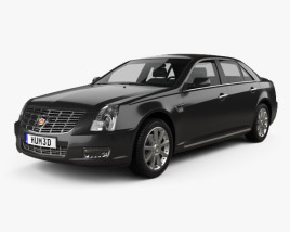 Cadillac SLS 2014 3D模型