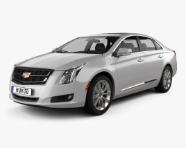 Cadillac XTS 2019 3D 모델 