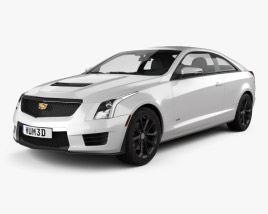 Cadillac ATS-V coupe 2018 3D模型