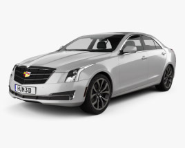 Cadillac ATS Premium Performance sedan 2020 3D model