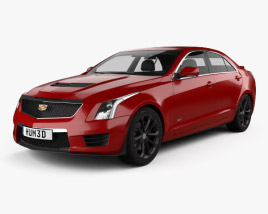 Cadillac ATS-V sedan 2020 3D model