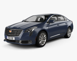 Cadillac XTS 2020 3D 모델 