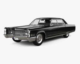 Cadillac Fleetwood Sixty Special Brougham 1969 3D model